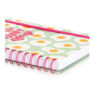Caderno espiral A5 c/elástico Egg Legami - Papelaria Encantada