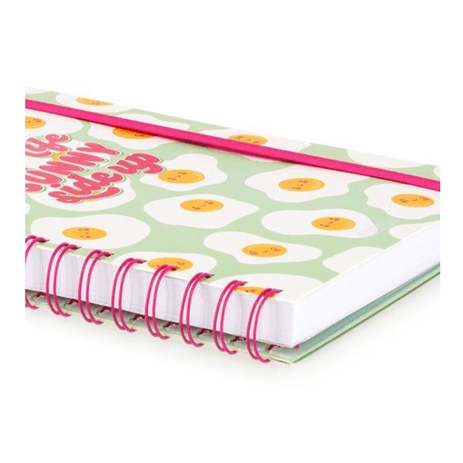 Caderno espiral A5 c/elástico Egg Legami - Papelaria Encantada