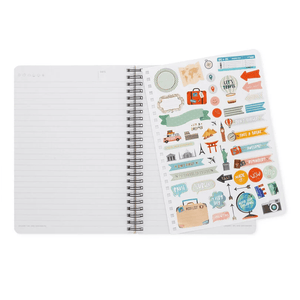 Caderno espiral A5 Travel Legami - Papelaria Encantada