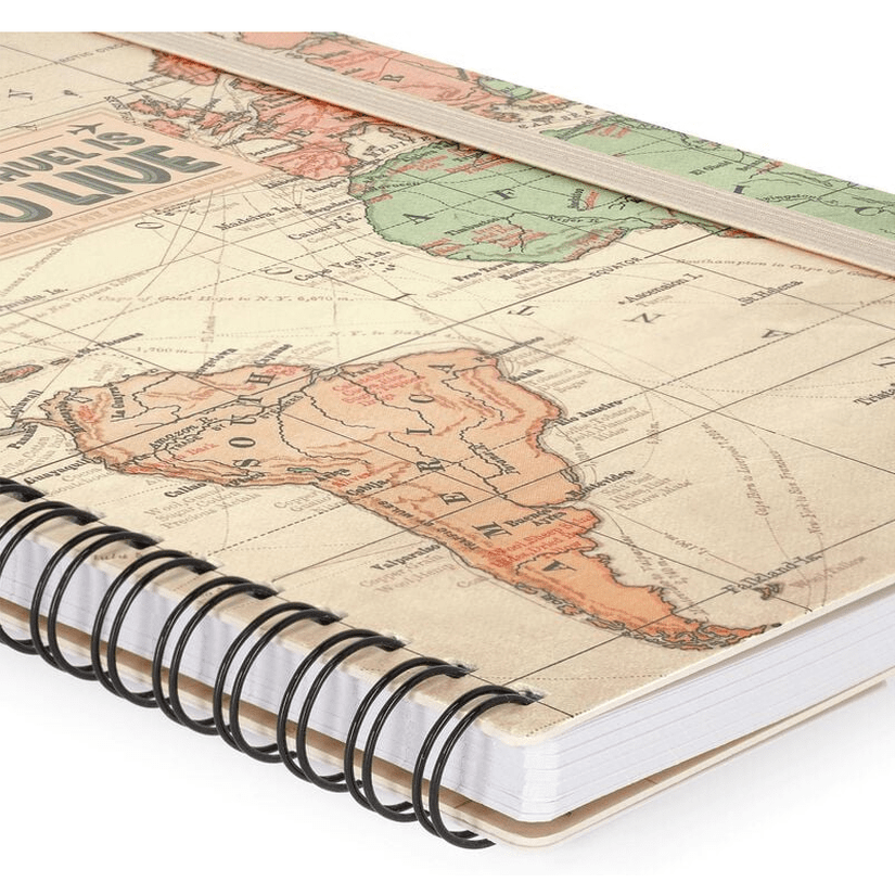 Caderno espiral A5 Travel Legami - Papelaria Encantada