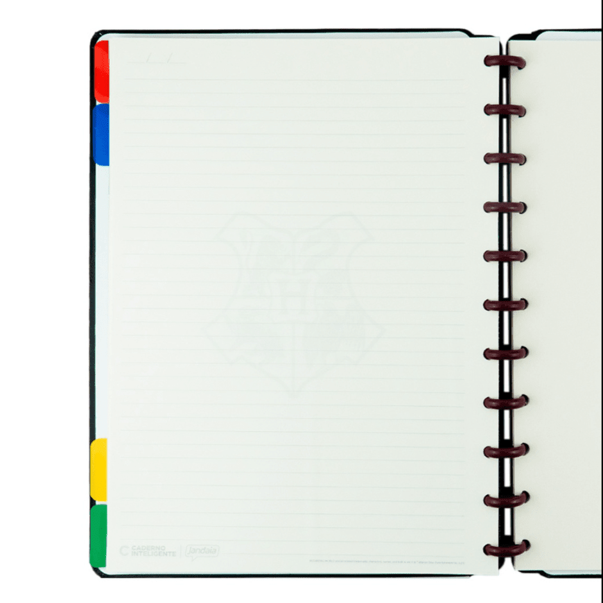 Caderno Grande black by Harry Potter - Papelaria Encantada