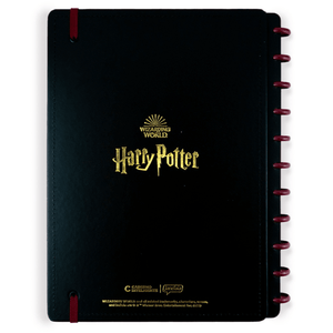 Caderno Grande black by Harry Potter - Papelaria Encantada