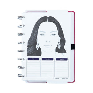 Caderno Inteligente A5 BT CHERRY by Bruna Tavares - Papelaria Encantada