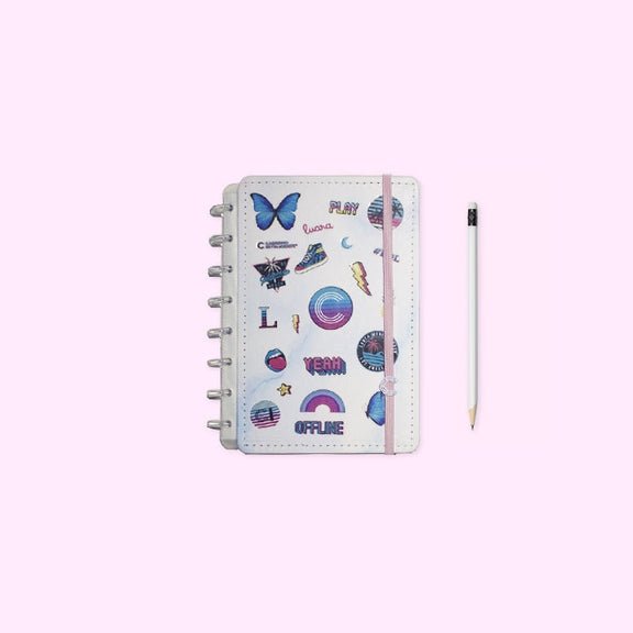 Caderno Inteligente A5 Malibu ed. especial Luara - Papelaria Encantada