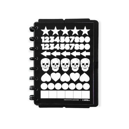 Caderno inteligente A5 preto by Alexandre Herchovitch - Papelaria Encantada