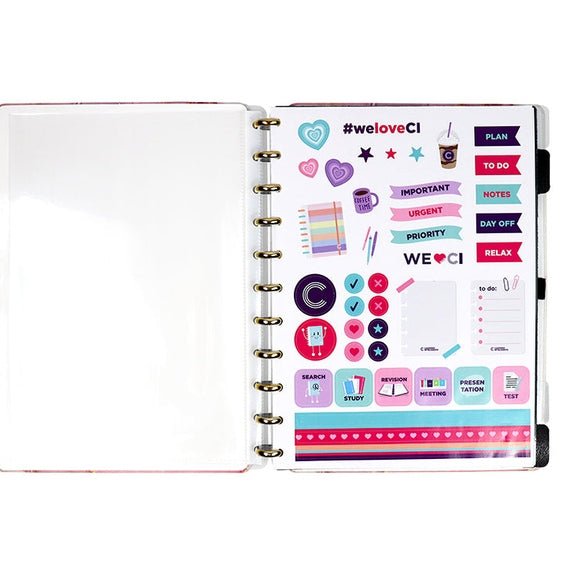 Caderno Inteligente Ágatha Grande - Papelaria Encantada