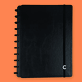 Caderno Inteligente All Black Grande - Papelaria Encantada