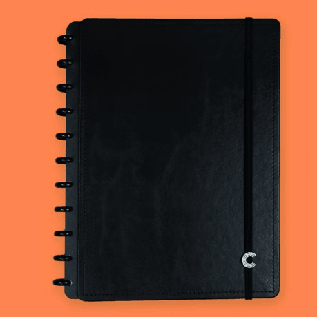 Caderno Inteligente All Black Grande - Papelaria Encantada