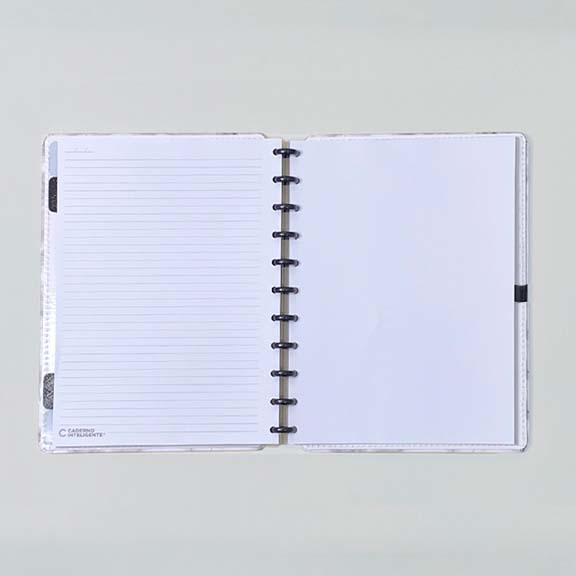 Caderno Inteligente Bianco Grande - Papelaria Encantada