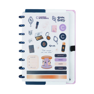 Caderno Inteligente BT DREAM by Bruna Tavares A5 - Papelaria Encantada