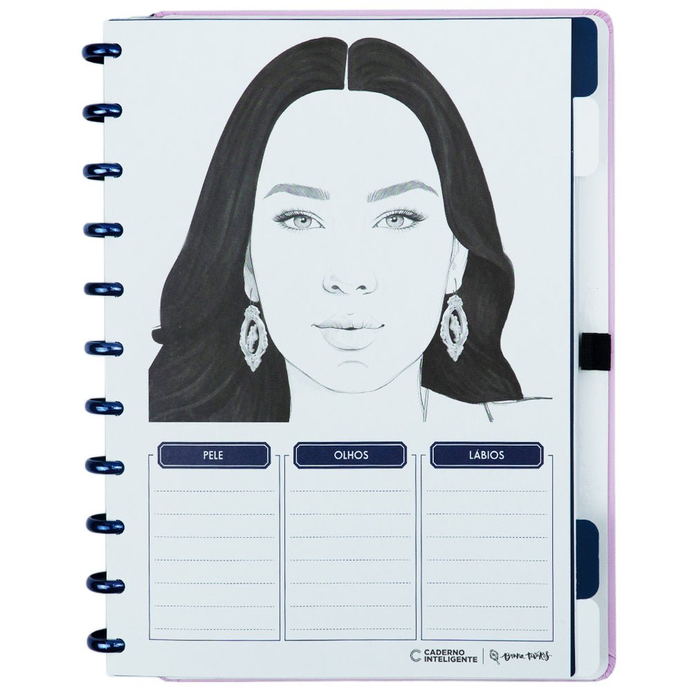 Caderno Inteligente BT DREAM by Bruna Tavares Grande - Papelaria Encantada