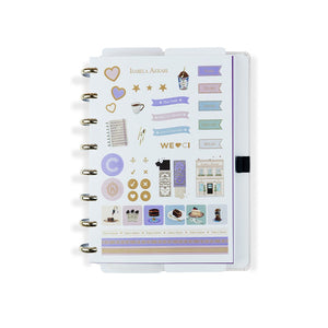 Caderno Inteligente by Isabela Akkari - Purple Key A5 - Papelaria Encantada