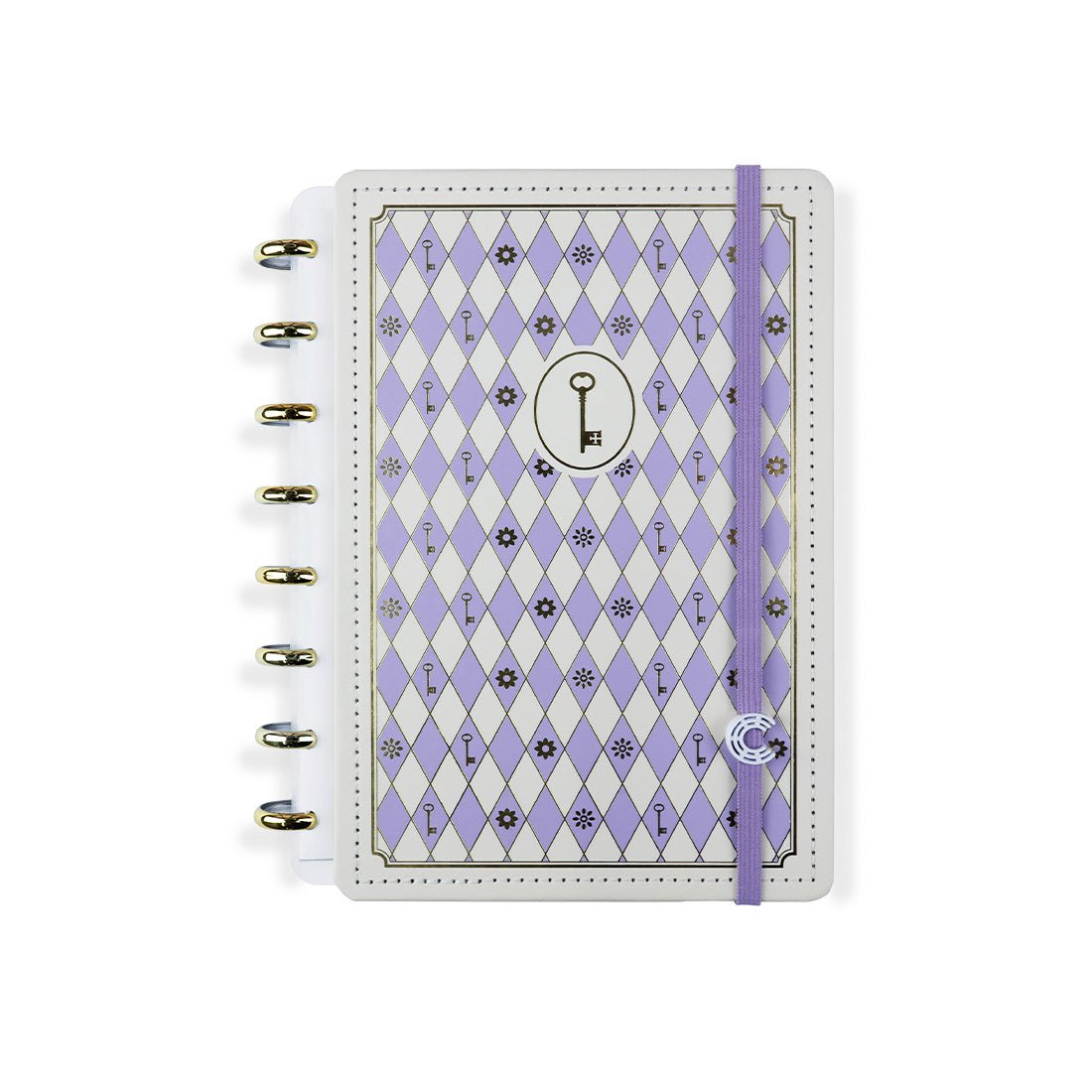 Caderno Inteligente by Isabela Akkari - Purple Key A5 - Papelaria Encantada