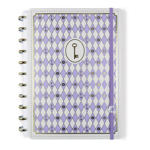 Caderno Inteligente by Isabela Akkari - Purple Key A5 - Papelaria Encantada