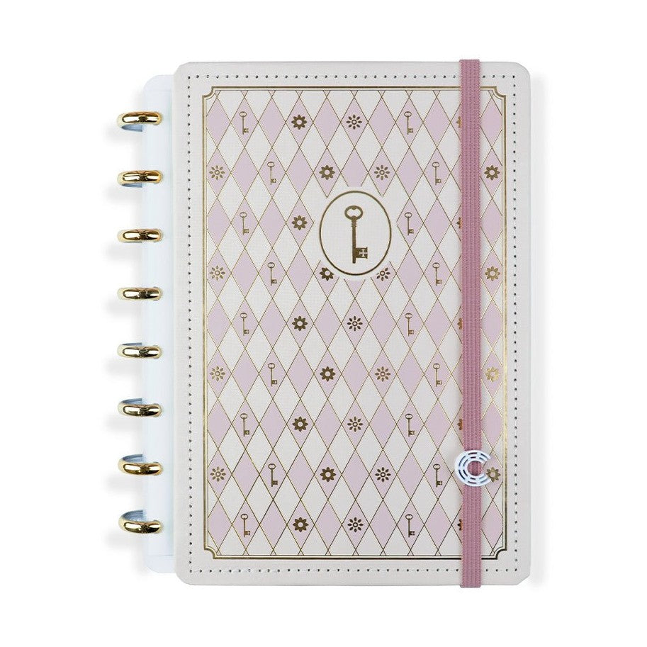 Caderno Inteligente by Isabela Akkari - Rose Key A5 - Papelaria Encantada