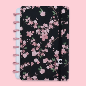 Caderno Inteligente Classical Rose Black ed. especial Gocase A5 - Papelaria Encantada