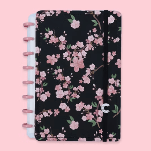 Caderno Inteligente Classical Rose Black ed. especial Gocase A5 - Papelaria Encantada