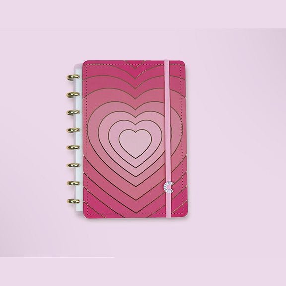 Caderno Inteligente Golden Love A5 - Papelaria Encantada