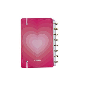 Caderno Inteligente Golden Love A5 - Papelaria Encantada