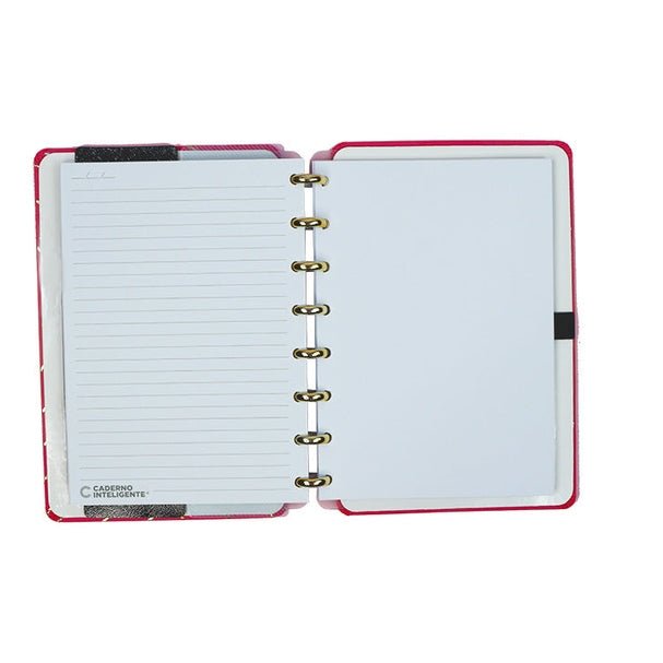 Caderno Inteligente Golden Love A5 - Papelaria Encantada