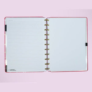 Caderno Inteligente Golden Love Grande - Papelaria Encantada
