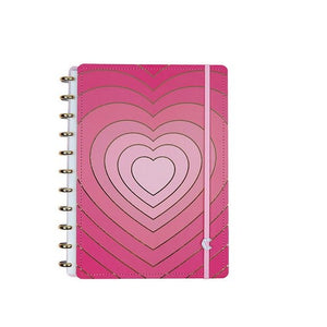 Caderno Inteligente Golden Love Grande - Papelaria Encantada