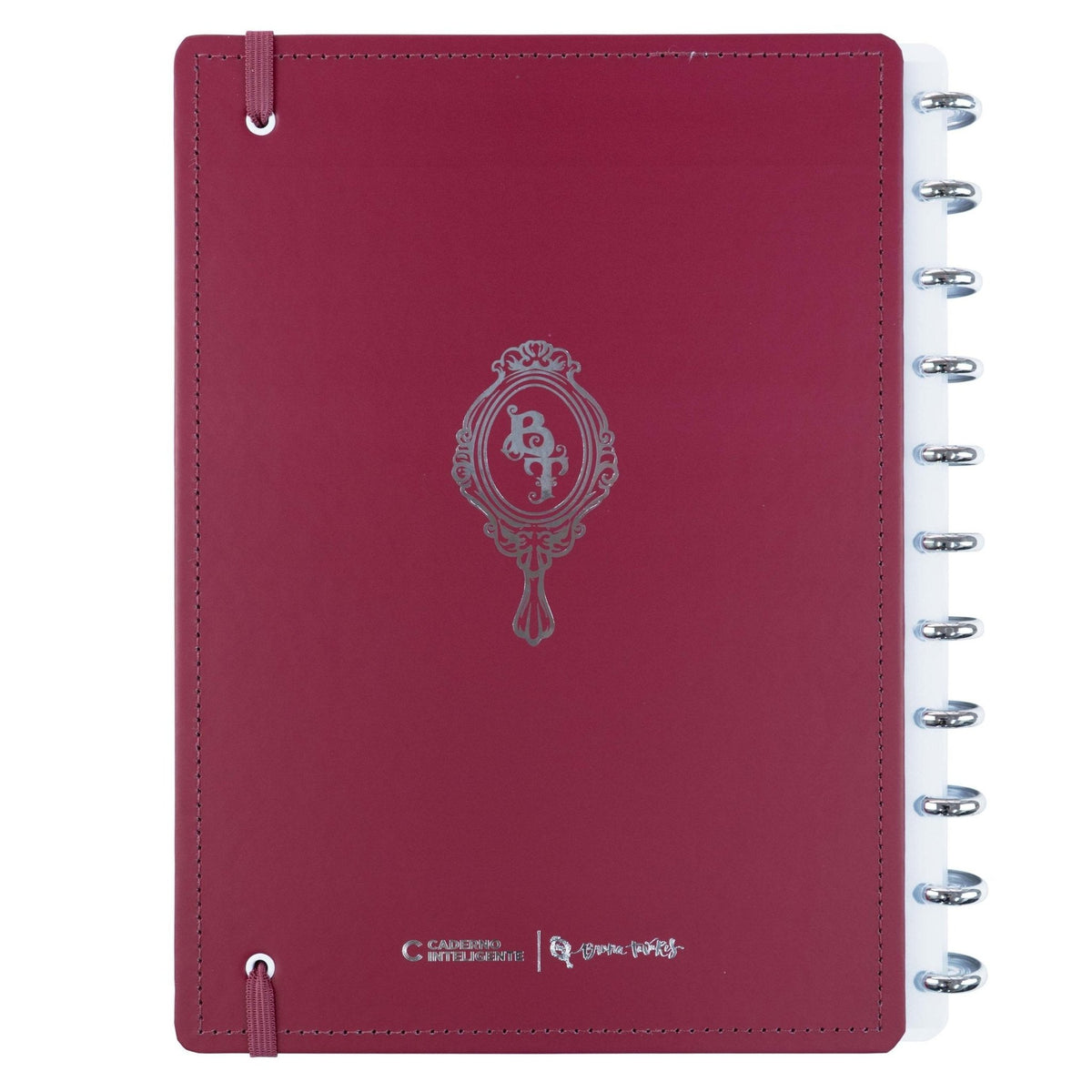 Caderno Inteligente Grande Cherry by Bruna Tavares - Papelaria Encantada