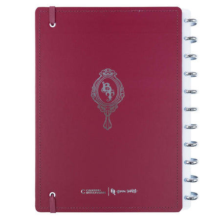 Caderno Inteligente Grande Cherry by Bruna Tavares - Papelaria Encantada