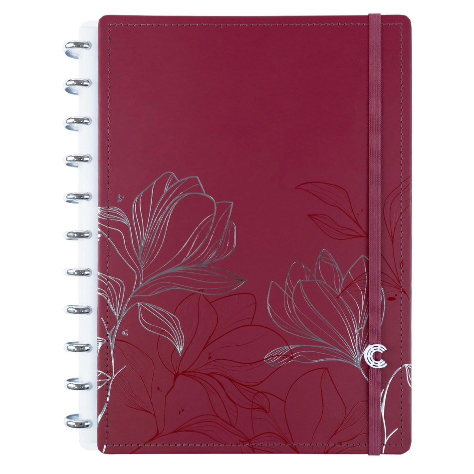 Caderno Inteligente Grande Cherry by Bruna Tavares - Papelaria Encantada