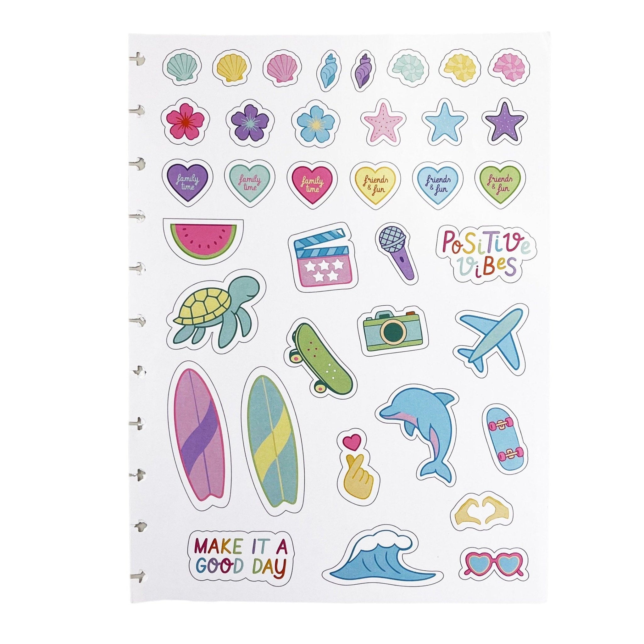 Caderno Inteligente Grande Free Spirit by Luisinha Guanilho - Papelaria Encantada