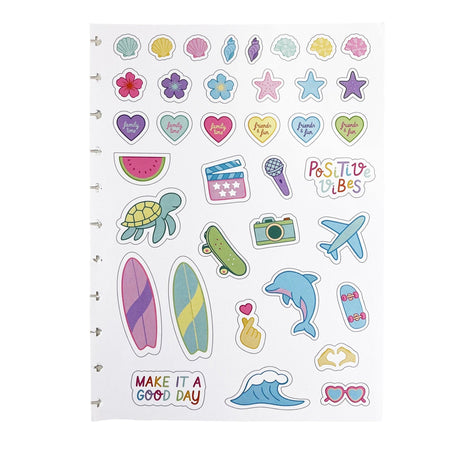 Caderno Inteligente Grande Free Spirit by Luisinha Guanilho - Papelaria Encantada