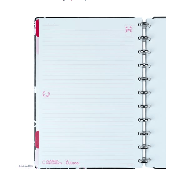 Caderno inteligente Grande Pandalu Star by Luluca - Papelaria Encantada