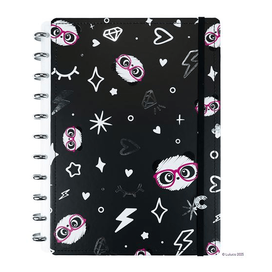 Caderno inteligente Grande Pandalu Star by Luluca - Papelaria Encantada