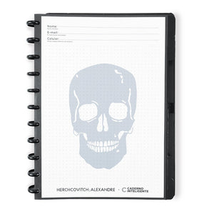 Caderno Inteligente Grande preto by Alexandre Herchcovitch - Papelaria Encantada