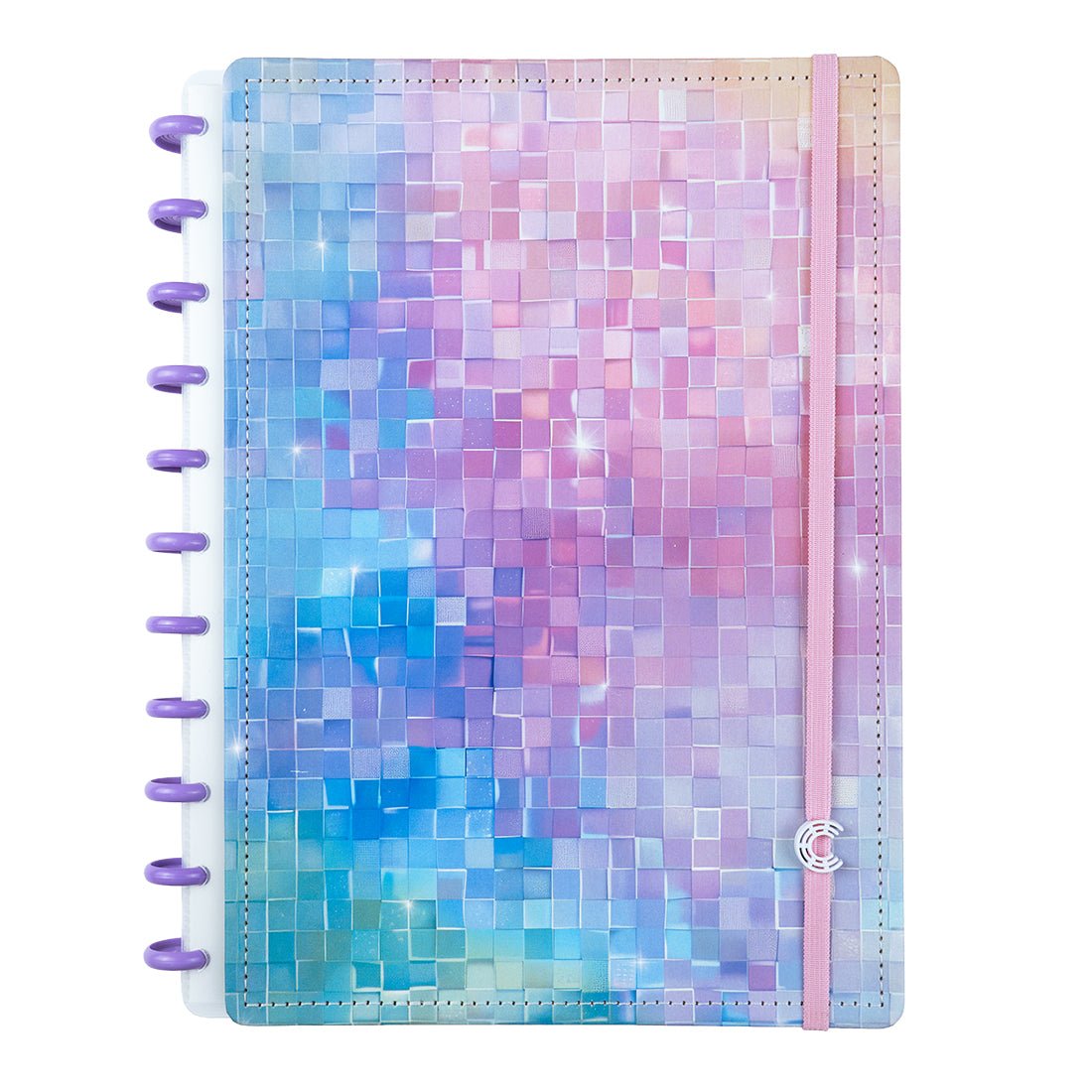 Caderno inteligente Grande sparkle - Papelaria Encantada