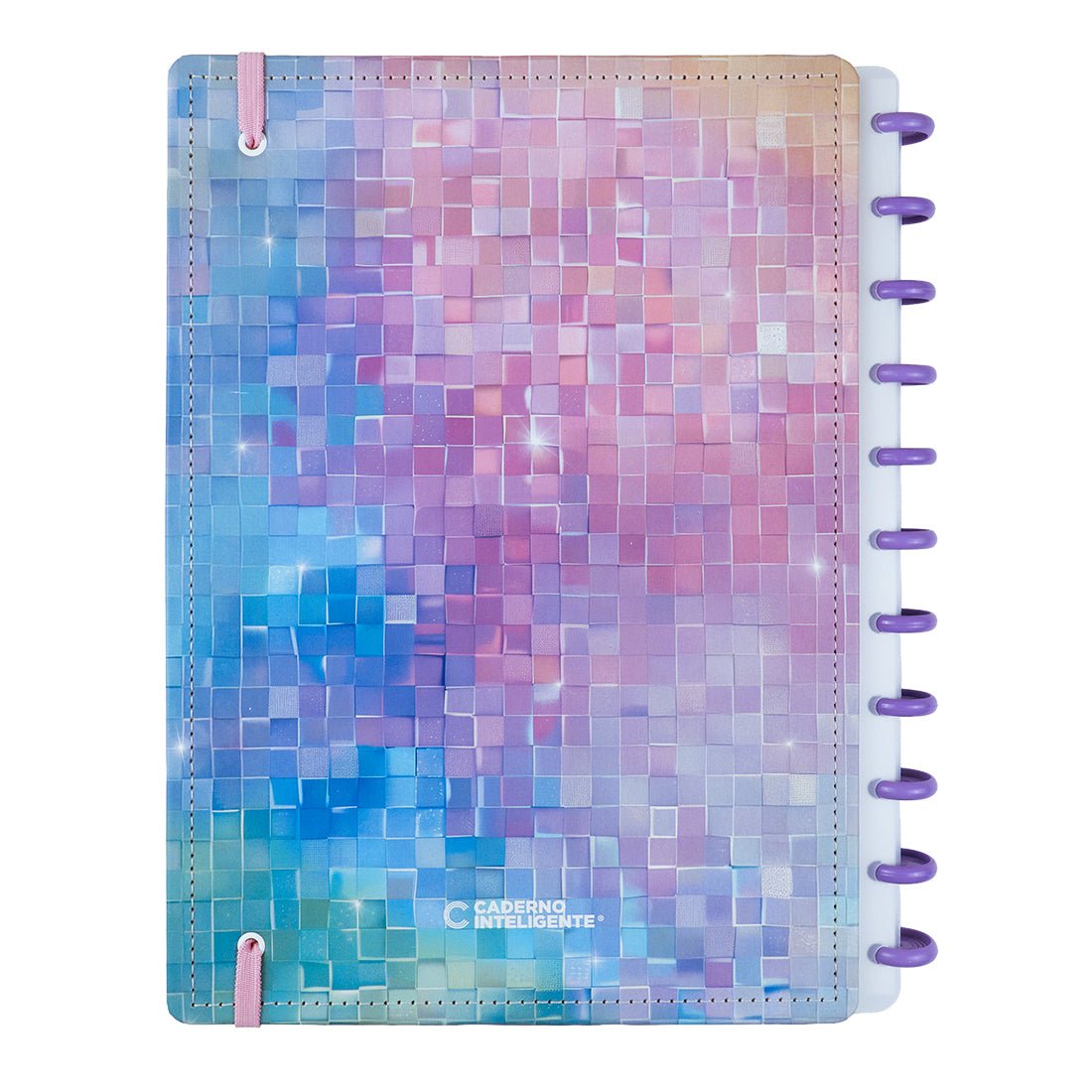 Caderno inteligente Grande sparkle - Papelaria Encantada