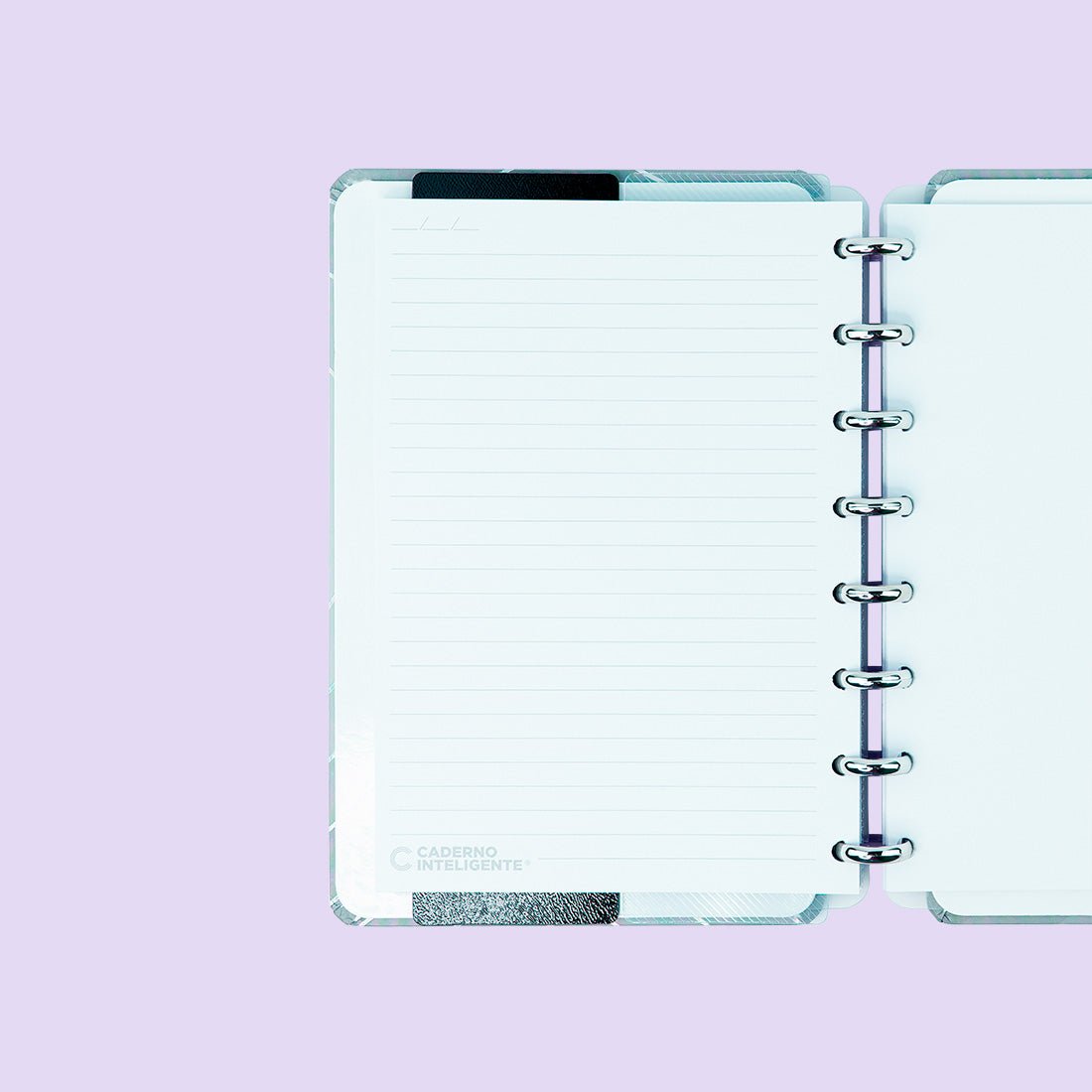 Caderno Inteligente Grey Love A5 - Papelaria Encantada