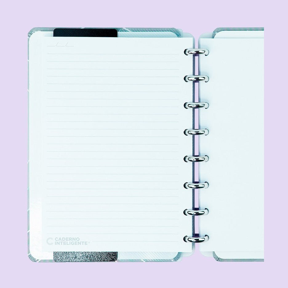 Caderno Inteligente Grey Love A5 - Papelaria Encantada