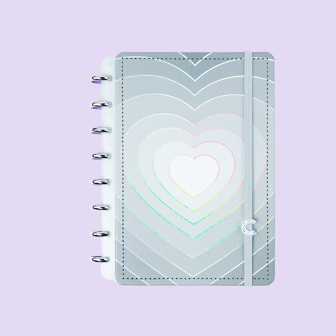 Caderno Inteligente Grey Love A5 - Papelaria Encantada