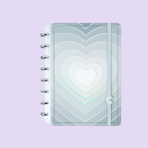 Caderno Inteligente Grey Love A5 - Papelaria Encantada