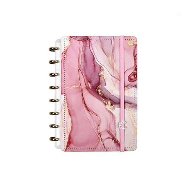 Caderno Inteligente Inteligine mármore agatha - Papelaria Encantada