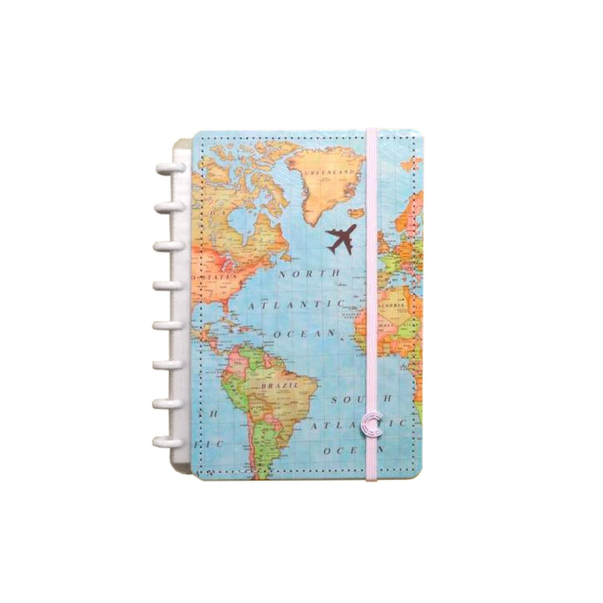 Caderno Inteligente Mapa Mundi A5 ed. especial Gocase - Papelaria Encantada
