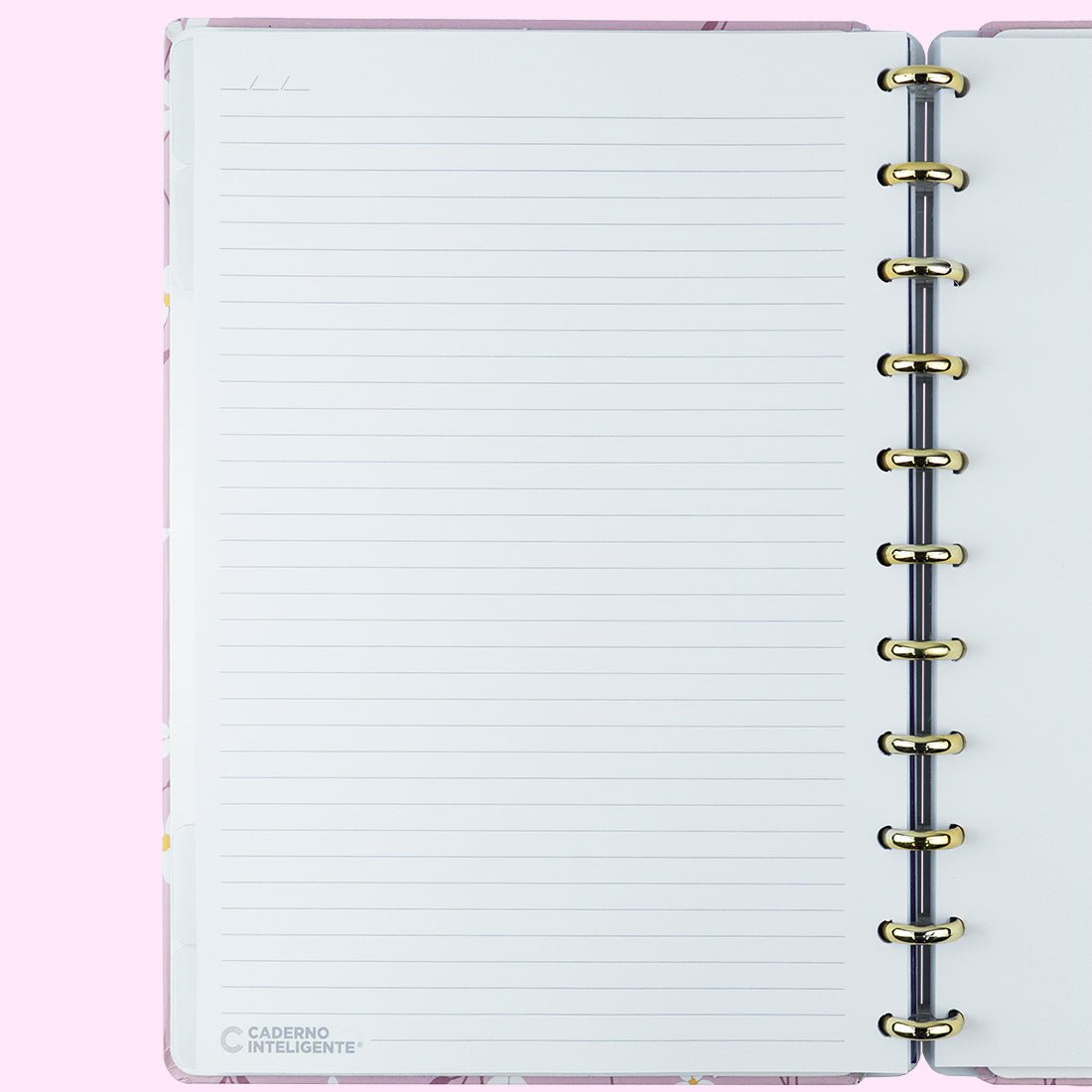 Caderno Inteligente Pink Blossom by Sof Martins Grande - Papelaria Encantada