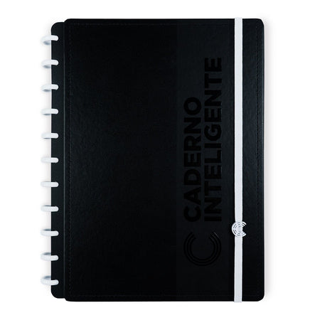 Caderno Inteligente Premier Black Grande - Papelaria Encantada