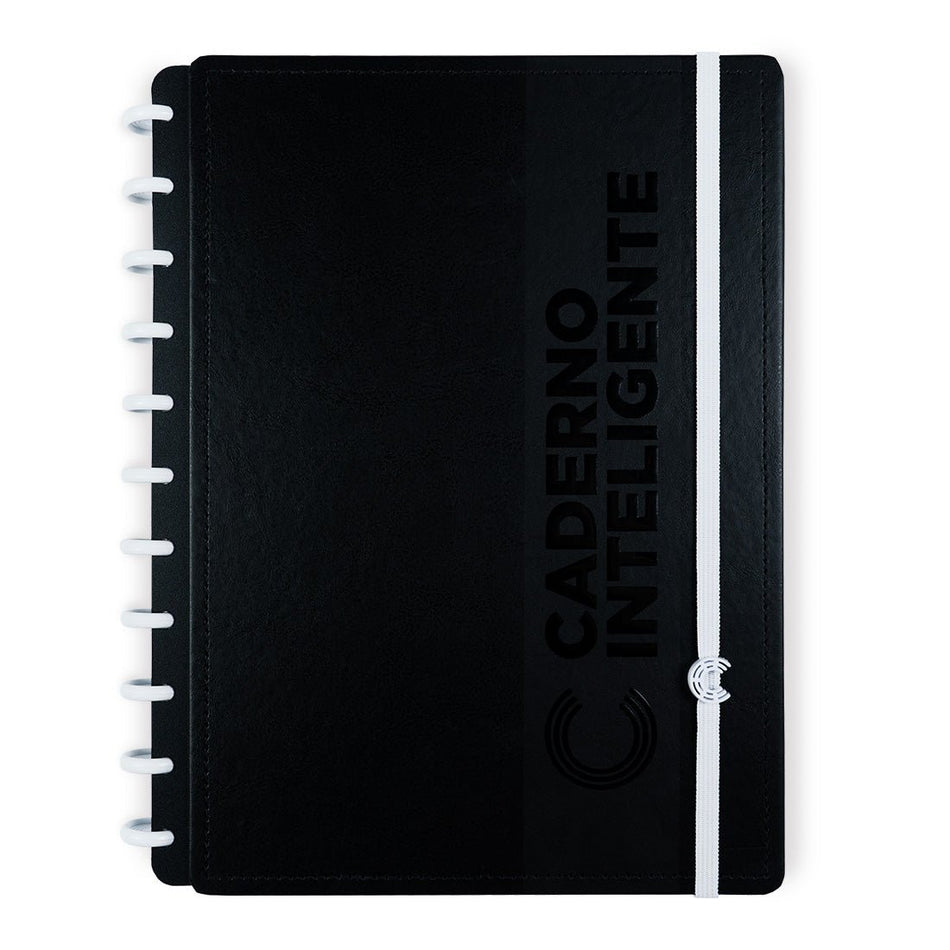 Caderno Inteligente Premier Black Grande - Papelaria Encantada