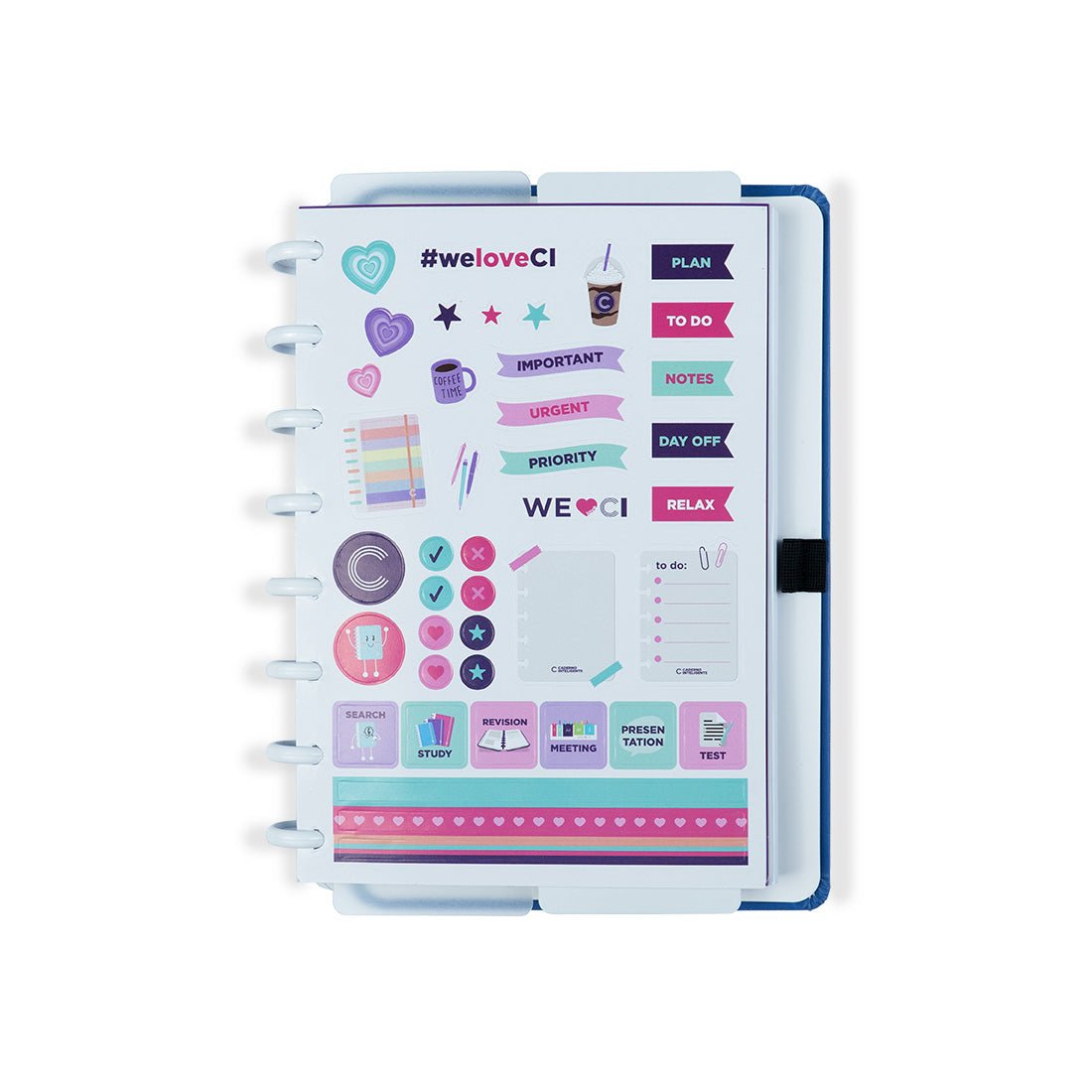 Caderno Inteligente Premier Blue A5 - Papelaria Encantada