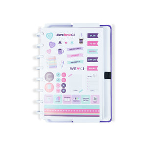 Caderno Inteligente Premiér Purple A5 - Papelaria Encantada