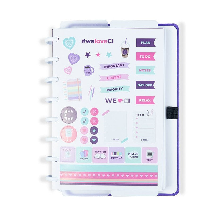 Caderno Inteligente Premiér Purple A5 - Papelaria Encantada
