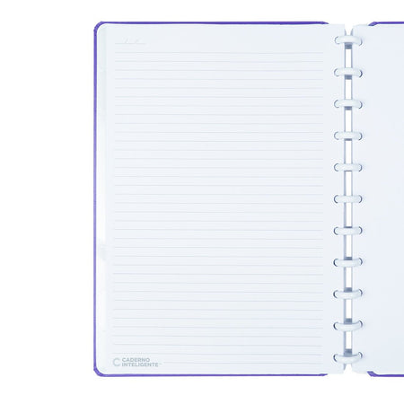 Caderno Inteligente Premier Purple Grande - Papelaria Encantada