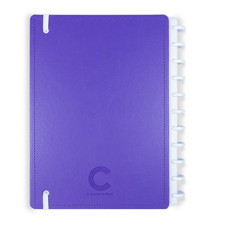 Caderno Inteligente Premier Purple Grande - Papelaria Encantada